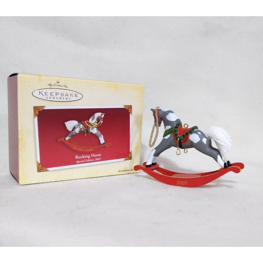 MIB 2005 Special Edition Hallmark Keepsake Ornament "Rocking Horse"